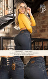 REF 24077 JEAN PUSH UP - BOTA RECTA